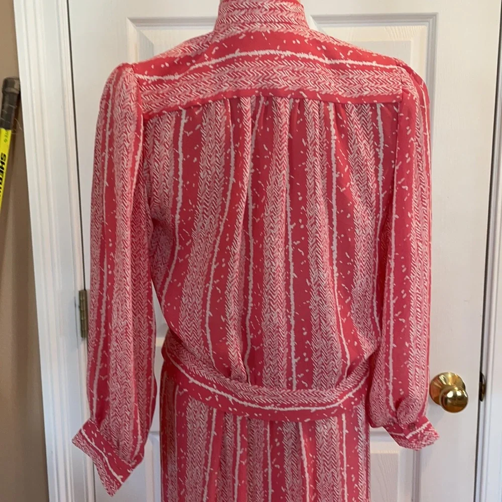 Vintage 1980s BGB limited petites 4 matching 2 pc Skirt blouse set pink nwts